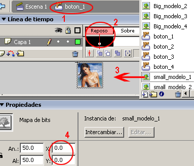 Programar una Galería de Imágenes en Flash 04