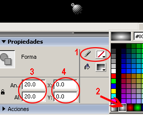 Crear una Orbita Animada con Flash 05