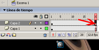 Crear una Orbita Animada con Flash 07