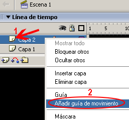 Crear una Orbita Animada con Flash 07