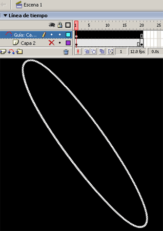 Crear una Orbita Animada con Flash 08