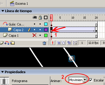 Crear una Orbita Animada con Flash 13