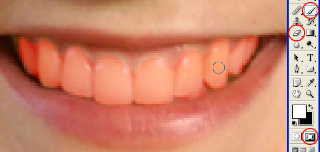 Blanquear Dientes con Photoshop 03