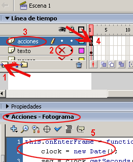 Reloj Digital con Segundero 06