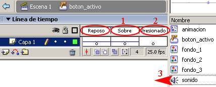 FLASH TUTORIAL SONIDO flash tutorial sonido: