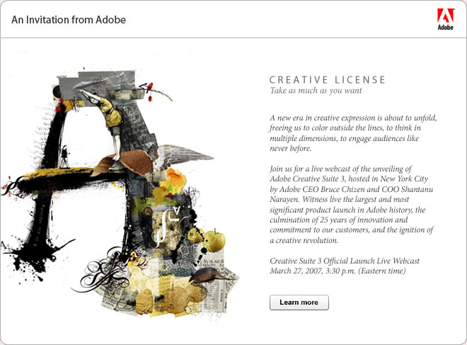 Adobe Creative Suite 3