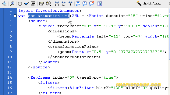 Desarrollo de ActionScript