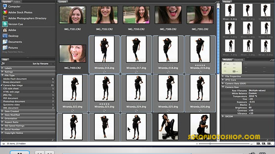 Gesti&oacute;n de activos m&aacute;s r&aacute;pida y flexible con Adobe Bridge CS3