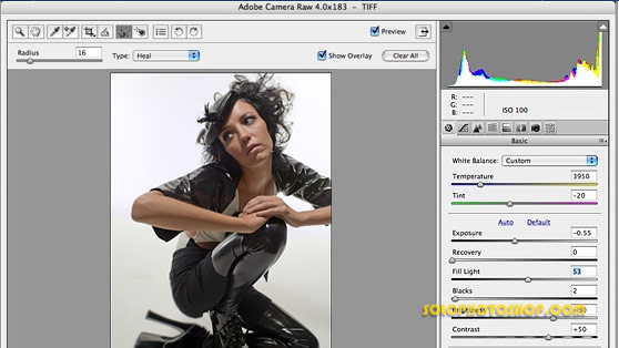 Procesamiento mejorado de im&aacute;genes en formato raw