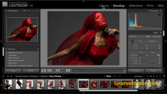 Compatibilidad con Adobe Photoshop Lightroom