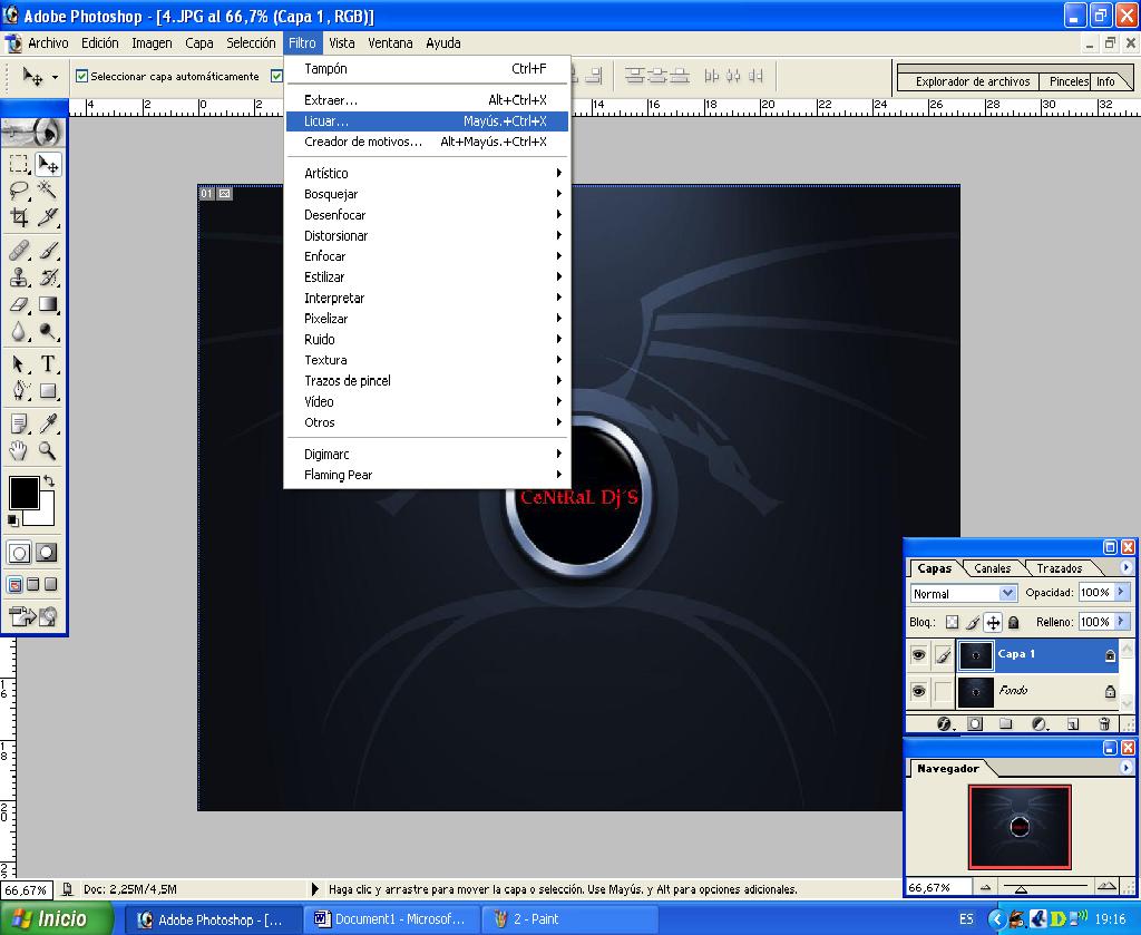 Utilización del Filtro Licuar 03