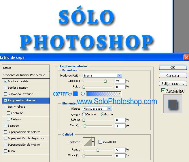 Texto con Efecto Plástico 3
