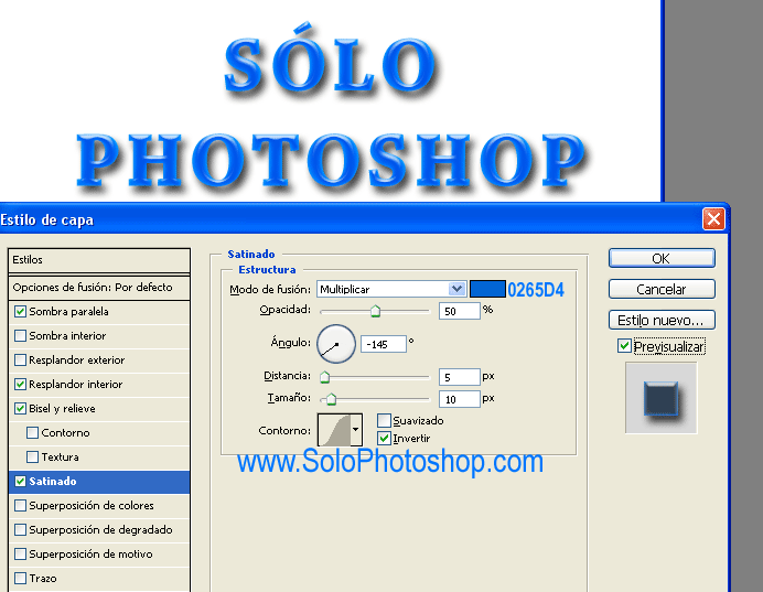 Texto con Efecto Plástico 5