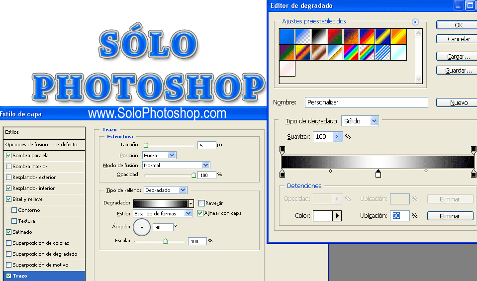 Texto con Efecto Plástico 5