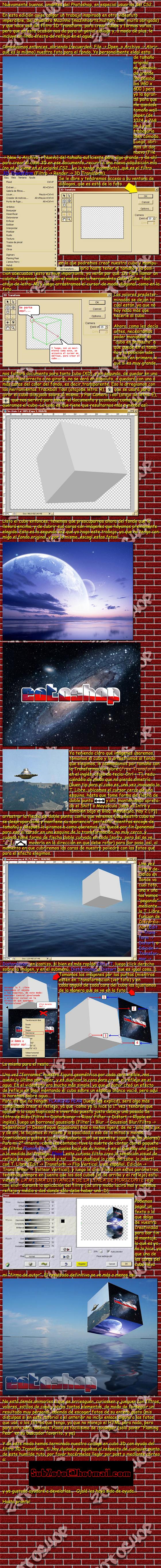 Crear Collage e Cubo