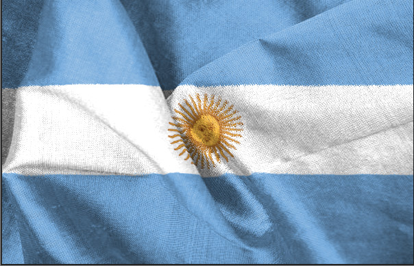 Bandera con Efecto 3D Solo Photoshop