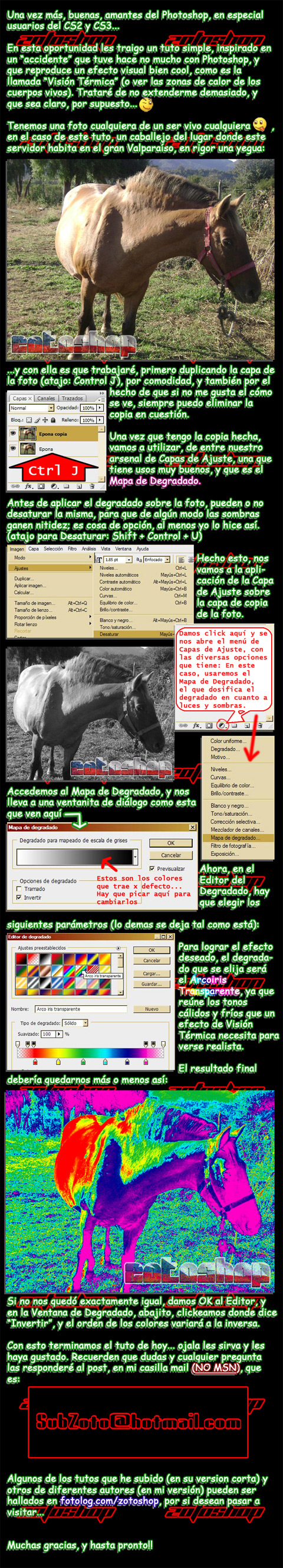 Imagen termica tutorial photoshop zotoshop