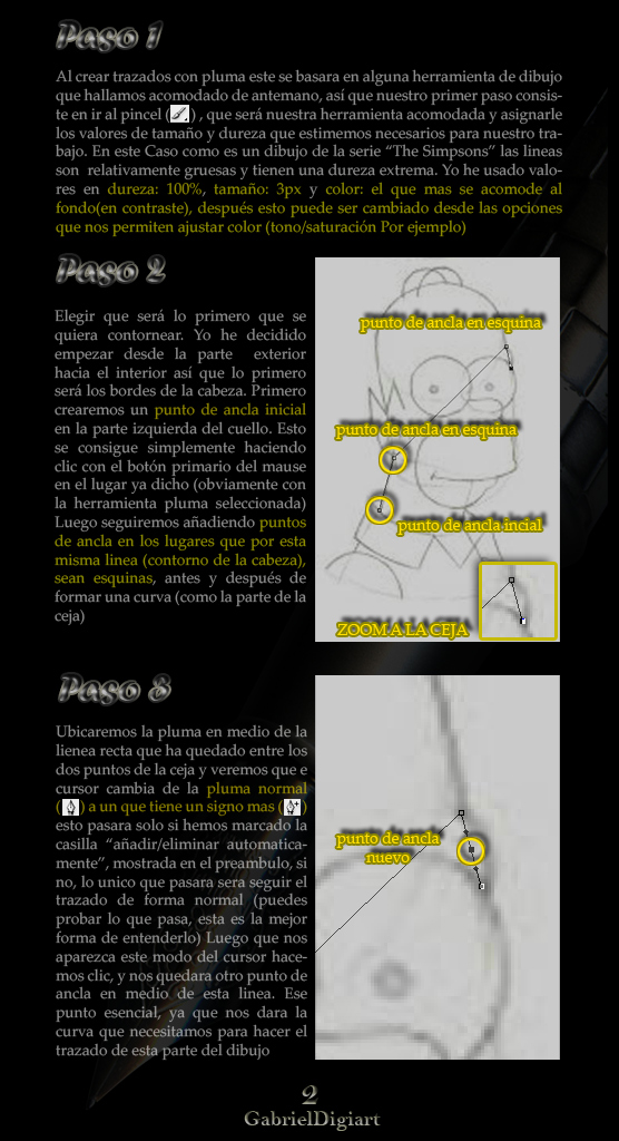 tutorial photoshop Selecciones y Trazados con la Herramienta Pluma 02
