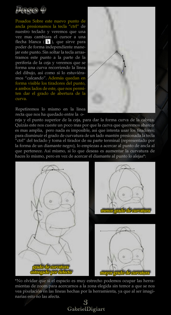 tutorial photoshop Selecciones y Trazados con la Herramienta Pluma 03