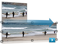 Aplicación de escala basada en el contenido