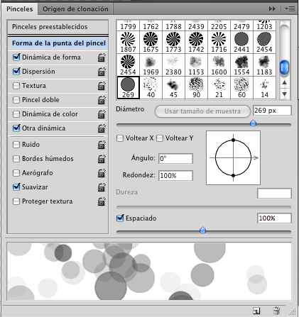 Efecto Buken circulos luminosos 04
