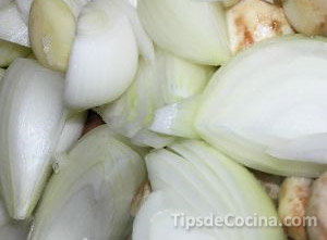 Cómo desflemar cebolla Cómo desflemar cebolla
