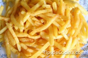 Sencilla forma de hacer papas fritas a la francesa Sencilla forma de hacer papas fritas a la francesa
