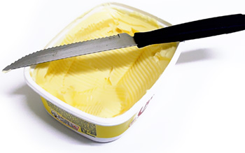 La mantequilla absorbe los olores de su Refrigerador