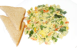 Huevos con espinacas, un desayuno súper nutritivo y natural
