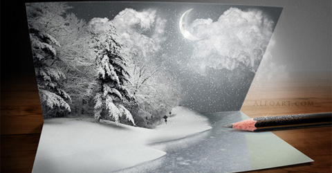 Christmas Card in Photoshop | Tutorial Valley