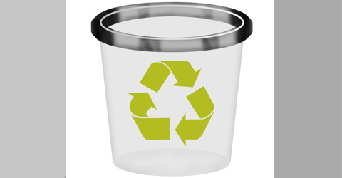 Recycle Bin icon in Photoshop | Tutorial Valley