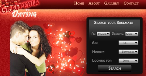 Romantic Dating Agency Layout in Photoshop | Tutorial Valley