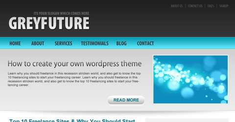 View Design A Grey-Blue Blog Design | Tutorial Valley Design A Grey-Blue Blog Design | Tutorial Valley