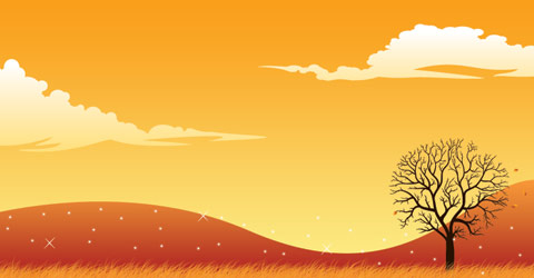 Simple Autumn Scene | Tutorial Valley