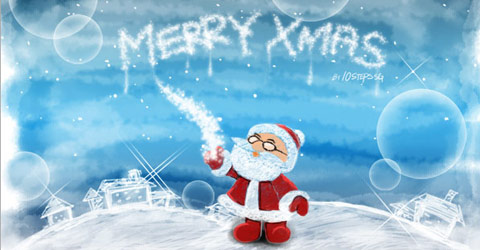 View Make a Sketchy Wallpaper for Christmas | Tutorial Valley Make a Sketchy Wallpaper for Christmas | Tutorial Valley