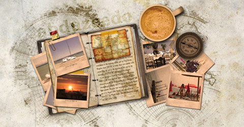 View Create Vintage Traveler Diary | Tutorial Valley Create Vintage Traveler Diary | Tutorial Valley