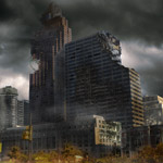 Create A Distressed Surreal Cityscape - Matte Painting