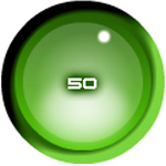 Sleek Green Sphere Preloader in Flash