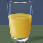 Create a Mango Juice Glass with Photoshop