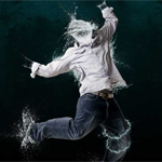 Water Effect Photo Montage in Photoshop