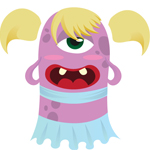 Create a Cute Monster Girl in Illustrator