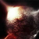 Star and Meteor Impact Creation in Photoshop