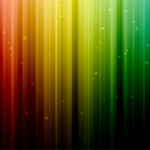 Rainbow Color Background whith Photoshop
