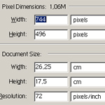 Changing Image Size for Printing in Adobe Photoshop 