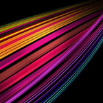 Abstract Colorful Rainbow Background