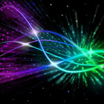 Luminescent lines Light and Glow Effect