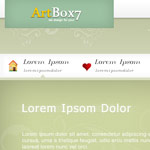 Clean psd layout using Complete Designer Set