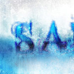 Chilling and Icy Text Effect