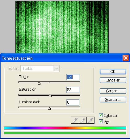 Tutorial photoshop: Fondo Estilo matrix 04