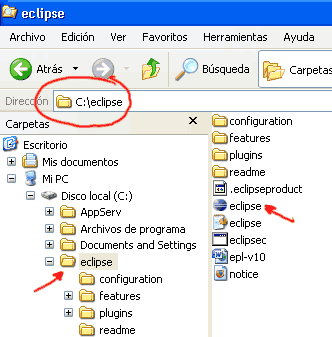 Eclipse en nuestro disco duro